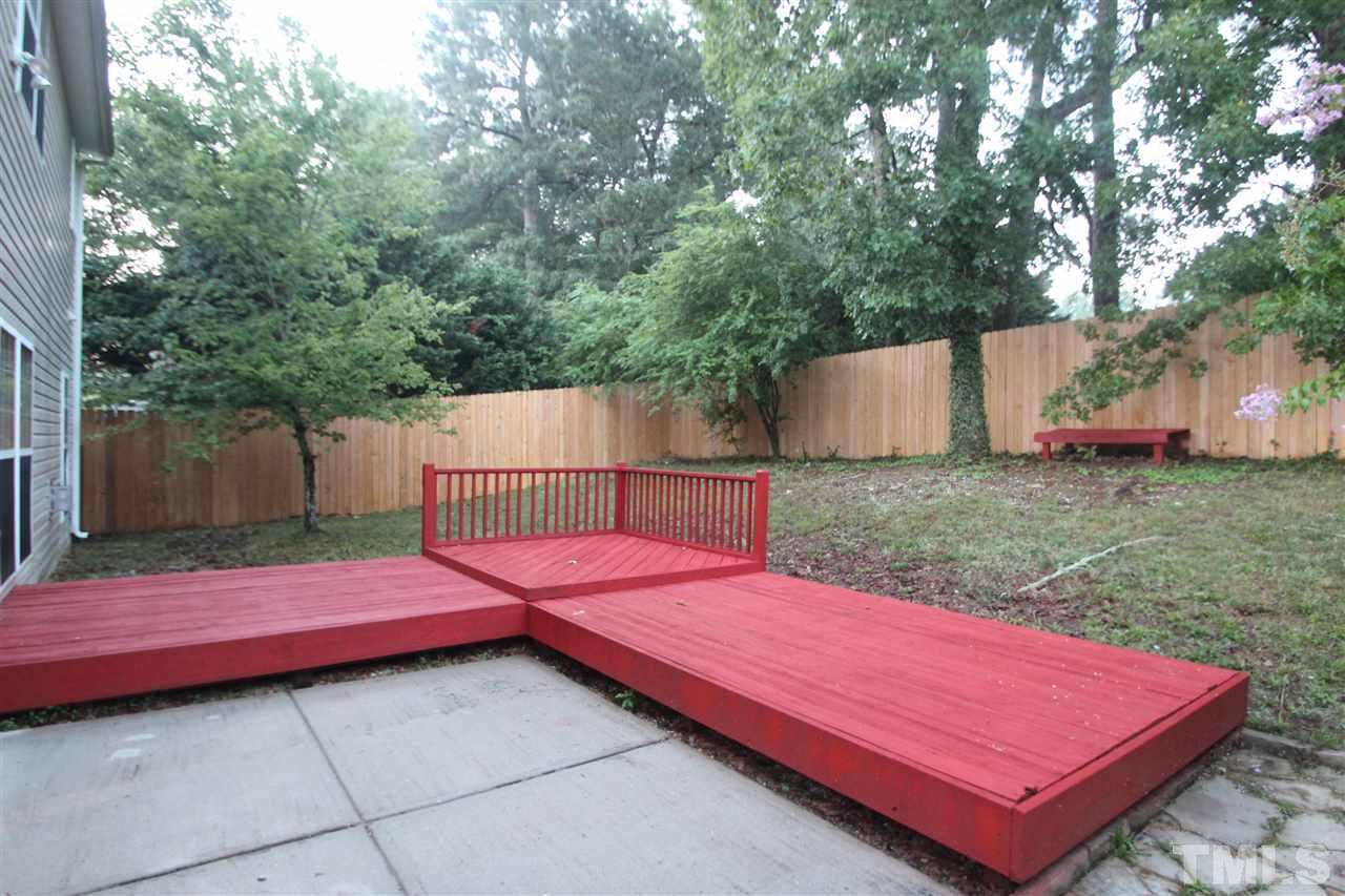 5334 Stowecroft Lane Raleigh, NC 27616 - Photo 15 of 15 a view of a backyard with sitting area
