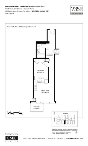 235 West Van Buren Street, Unit 3008 Chicago, IL 60607 - Photo 19 of 20