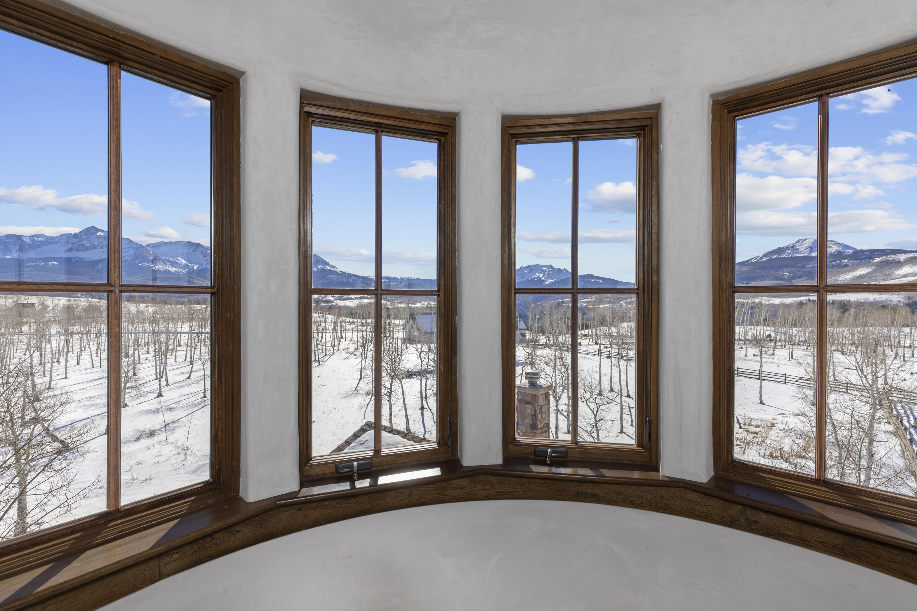1925 East Anderson Road Placerville, CO 81430 - Photo 18 of 40 a view of an empty room and window