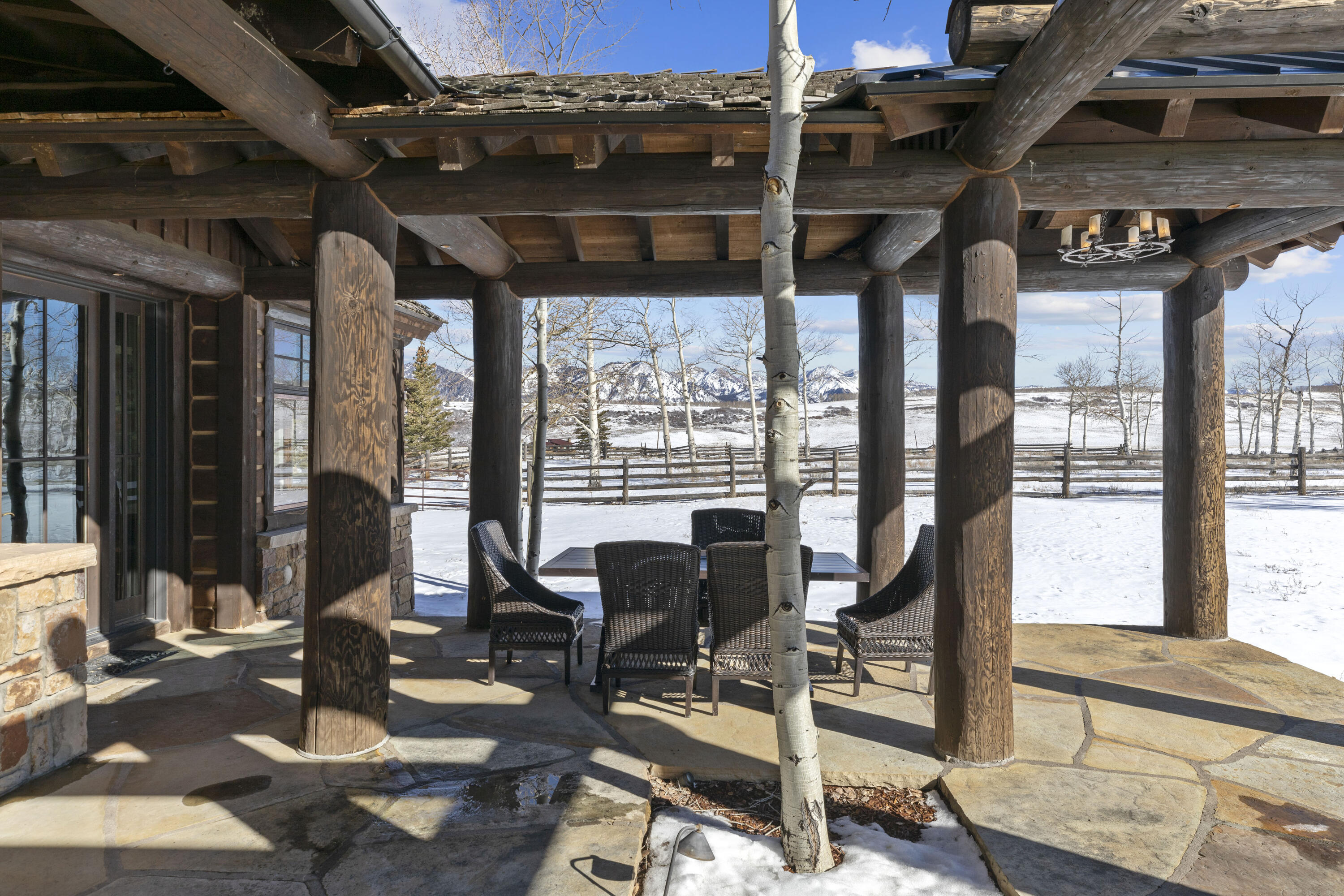 1925 East Anderson Road Placerville, CO 81430 - Photo 20 of 40 a view of a room with gym equipment