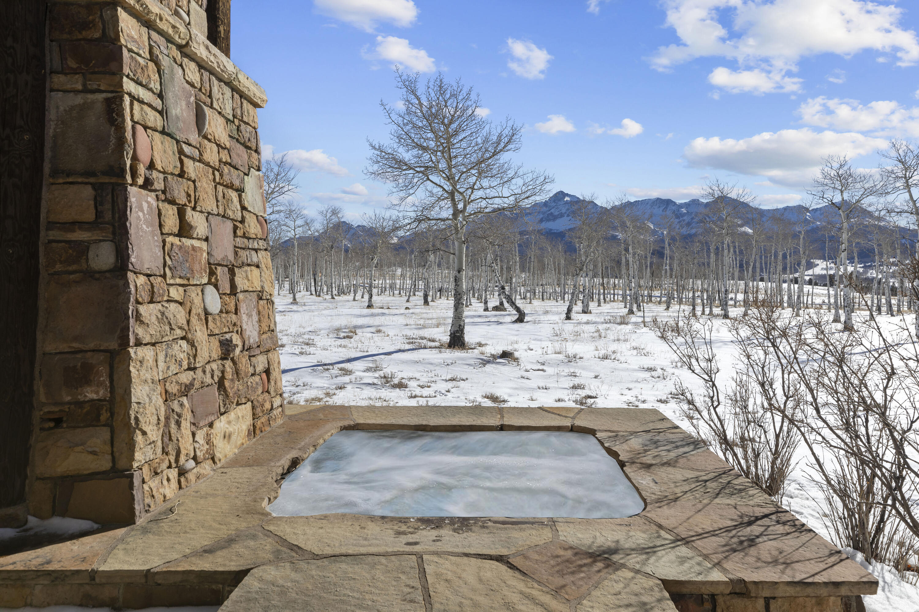 1925 East Anderson Road Placerville, CO 81430 - Photo 22 of 40 a view of a yard with a house