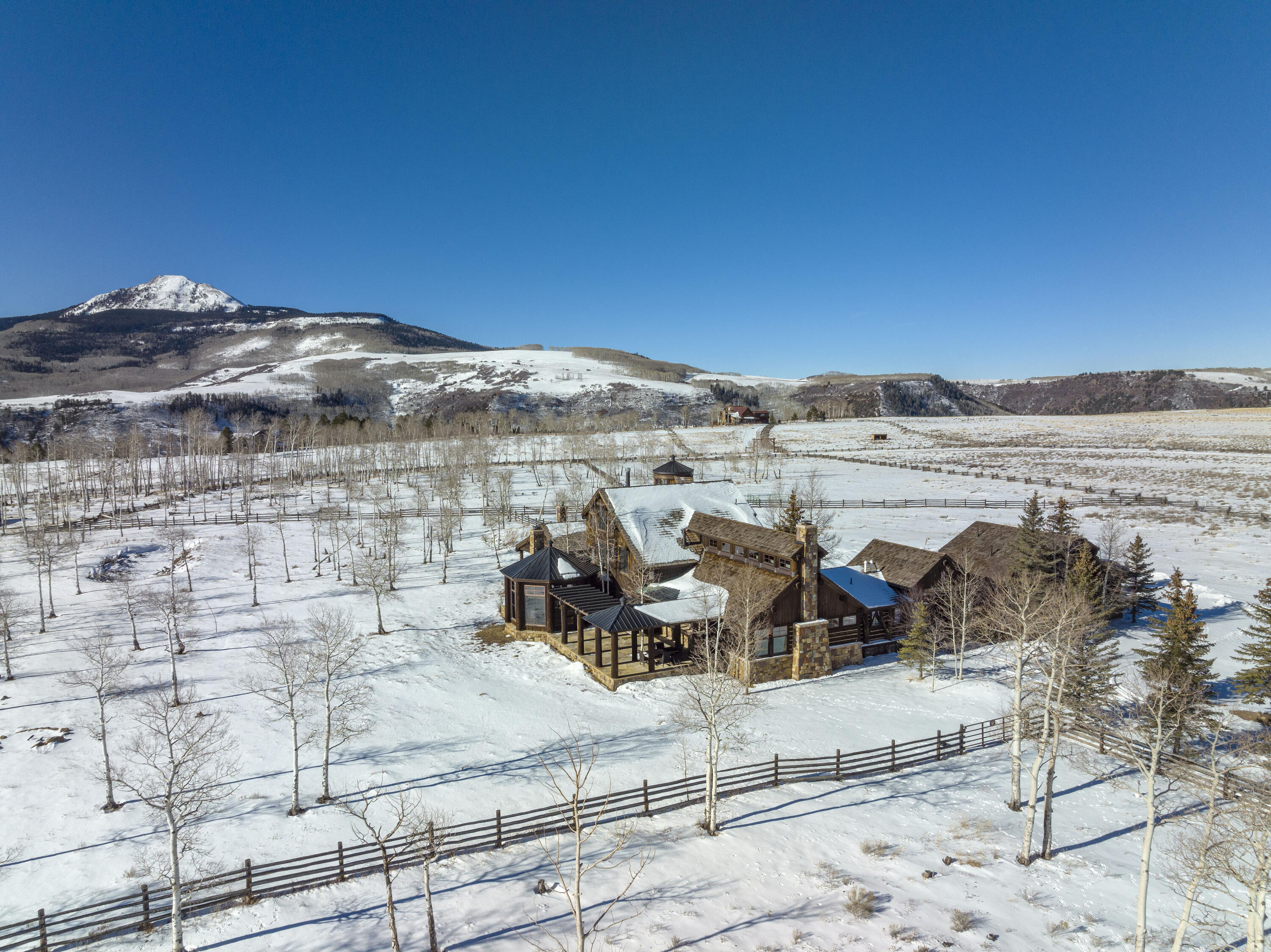 1925 East Anderson Road Placerville, CO 81430 - Photo 24 of 40 a view of a terrace with sitting area