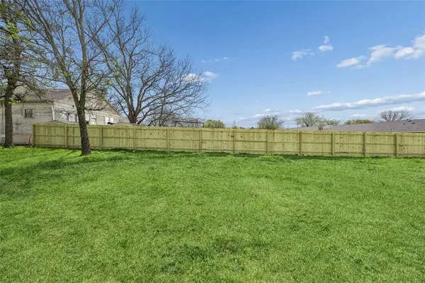 a view of a green field