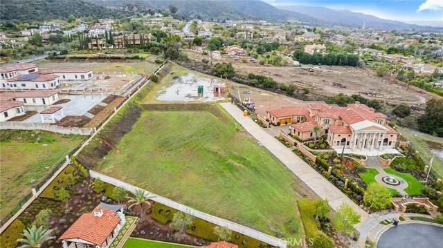 a view of a city from a balcony