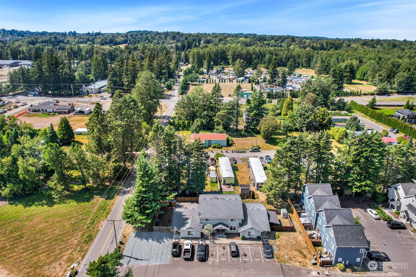 1864 Trigg Road, Unit 14 Ferndale, WA 98248 - Photo 24 of 26 an aerial view of multiple house