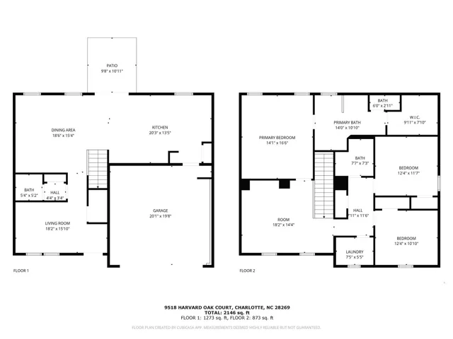 $442,000 | 9518 Harvard Oak Court, Charlotte, NC 28269