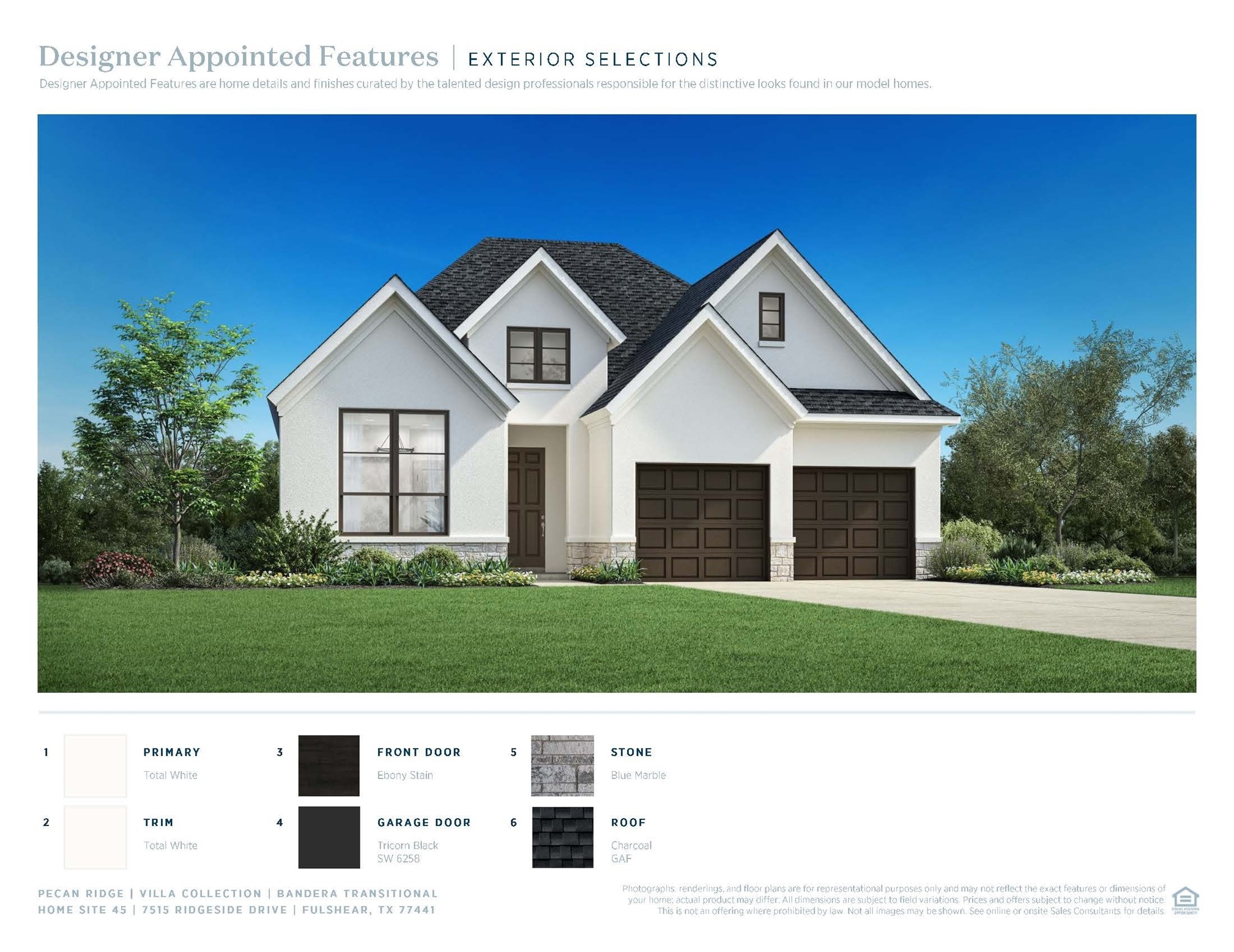 7515 Ridgeside Drive Fulshear, TX 77441 - Photo 5 of 10 a black and white photo of a house