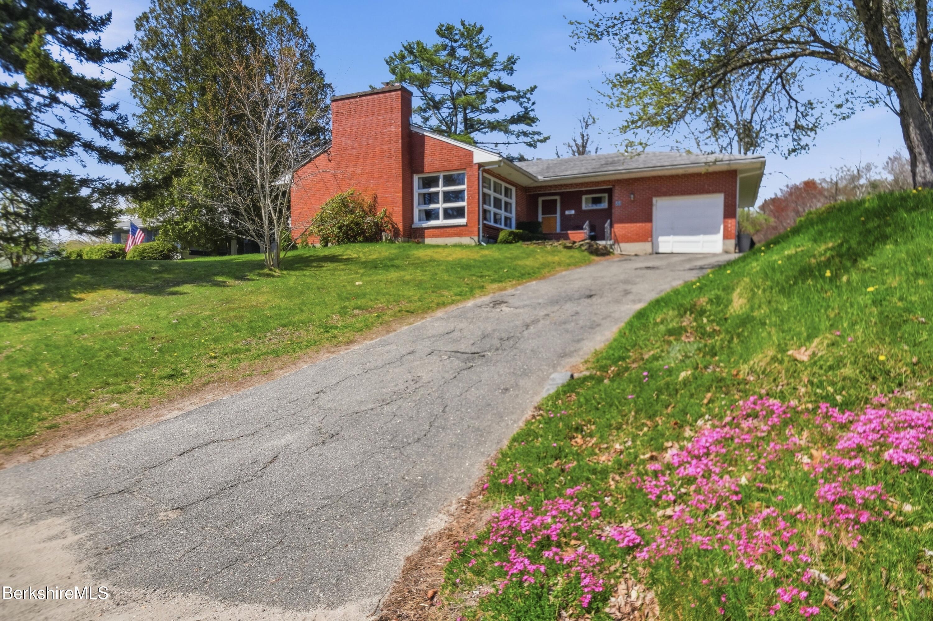 55 Tower Road Dalton, MA 01226 - Photo 41 of 47 a front view of house with yard