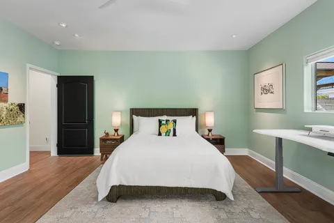 a view of a house with a staircase