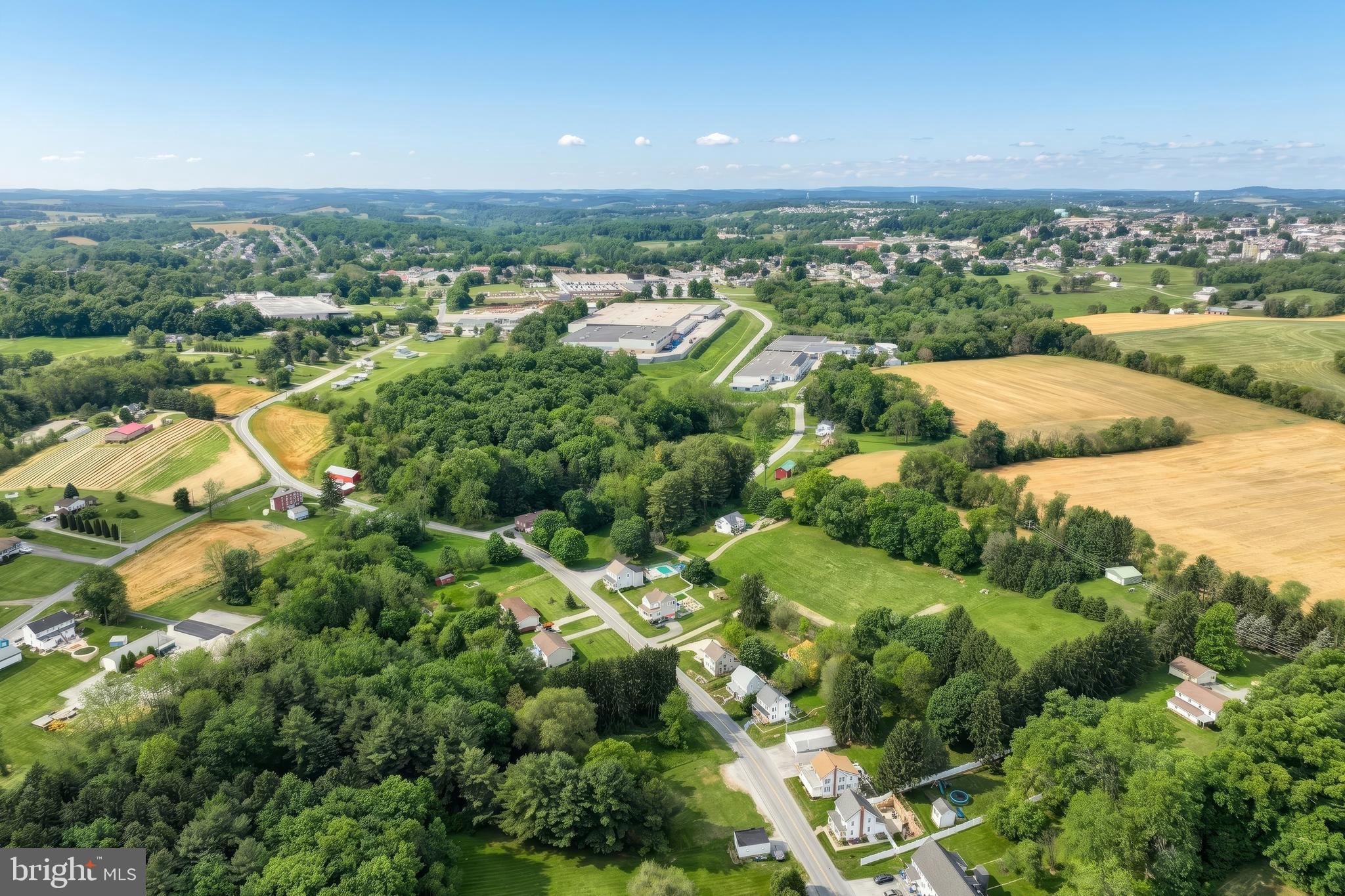361 Springvale Road Red Lion, PA 17356 - Photo 8 of 14 an aerial view of residential houses with outdoor space and river