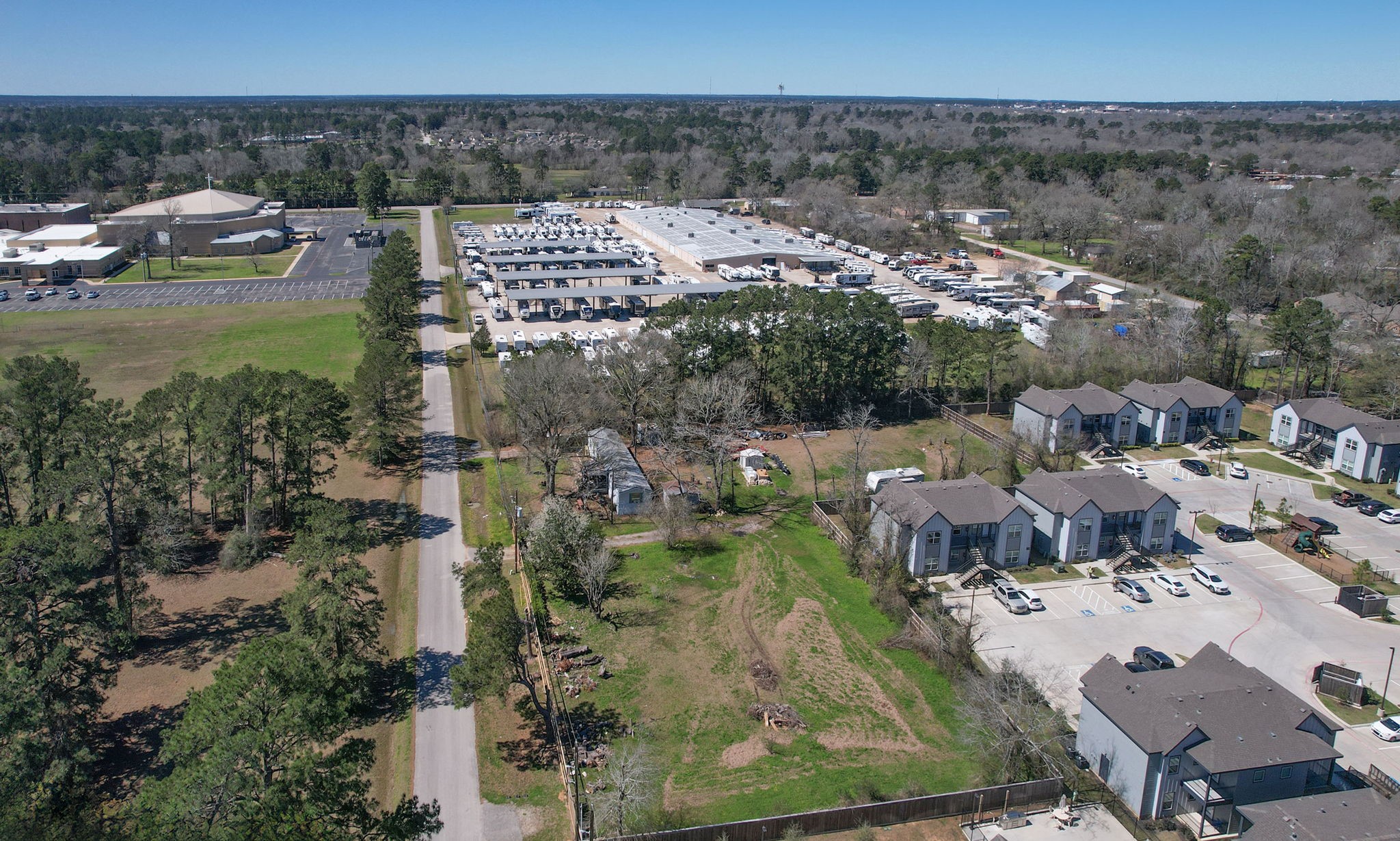 1929 Argo Road Conroe, TX 77301 - Photo 14 of 24 a view of a city