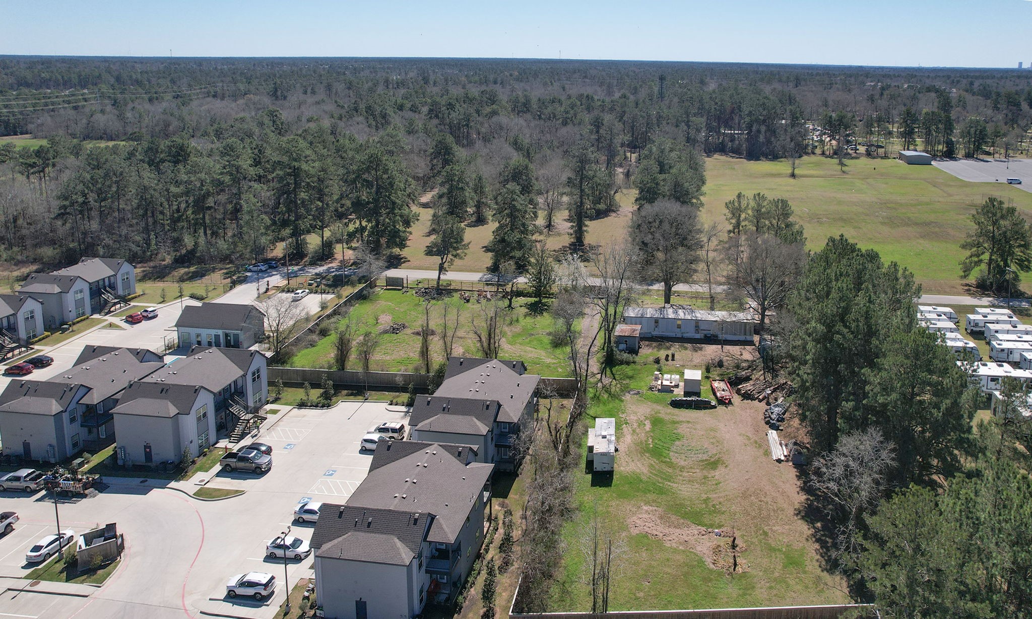 1929 Argo Road Conroe, TX 77301 - Photo 21 of 24 a view of a lake in middle of the town