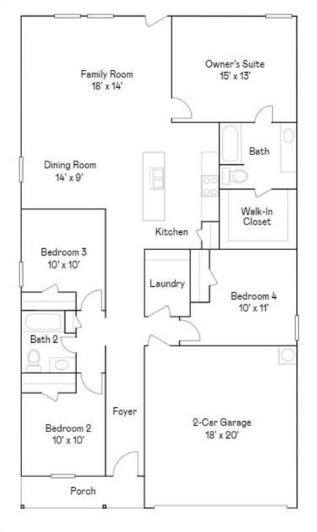 1729 High Perch Lane Forney, TX 75126 - Photo 16 of 16 View of room layout