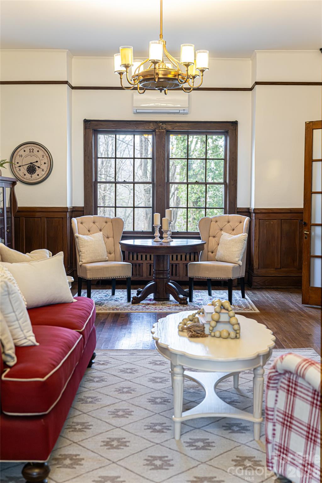 147 Preservation Way Waynesville, NC 28786 - Photo 19 of 48 a living room with furniture a rug and a large window