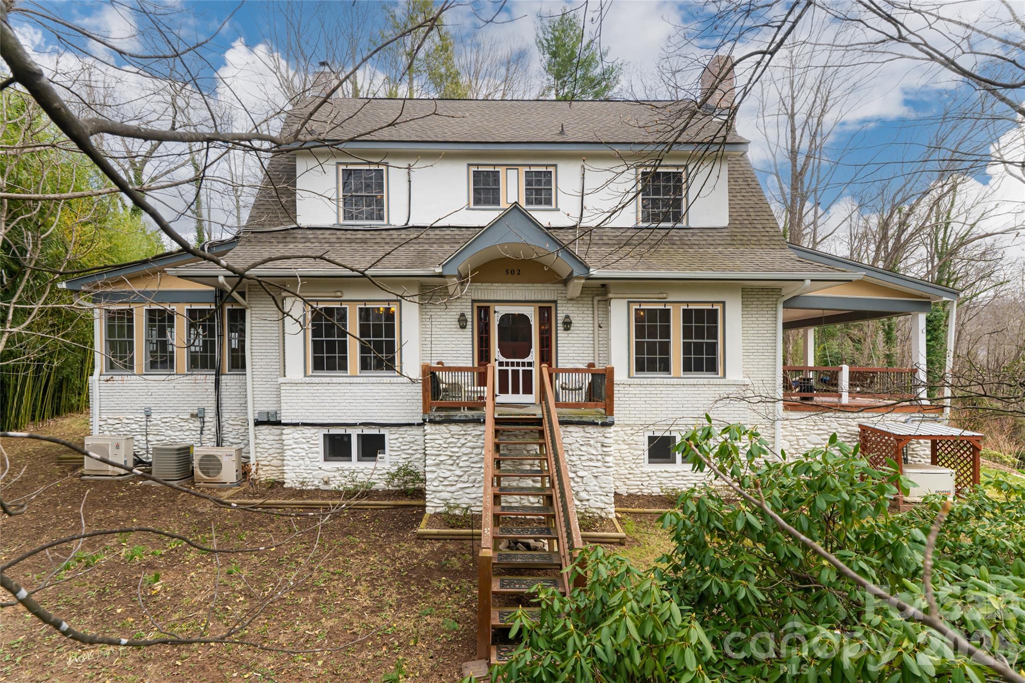 147 Preservation Way Waynesville, NC 28786 - Photo 46 of 48 a front view of a house with yard