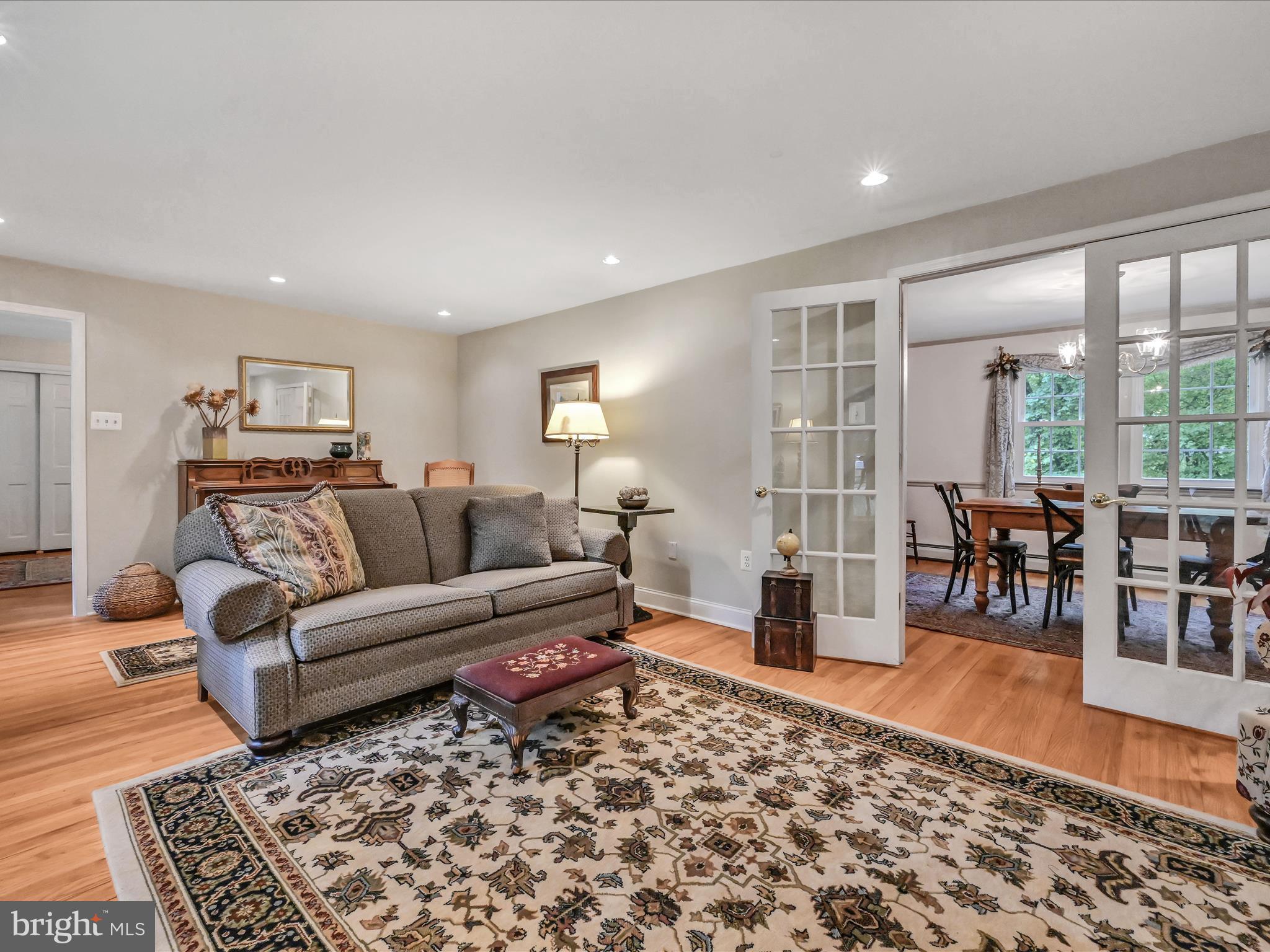 2 Cold Spring Road Media, PA 19063 - Photo 14 of 55 French Doors to the Formal Dining Room