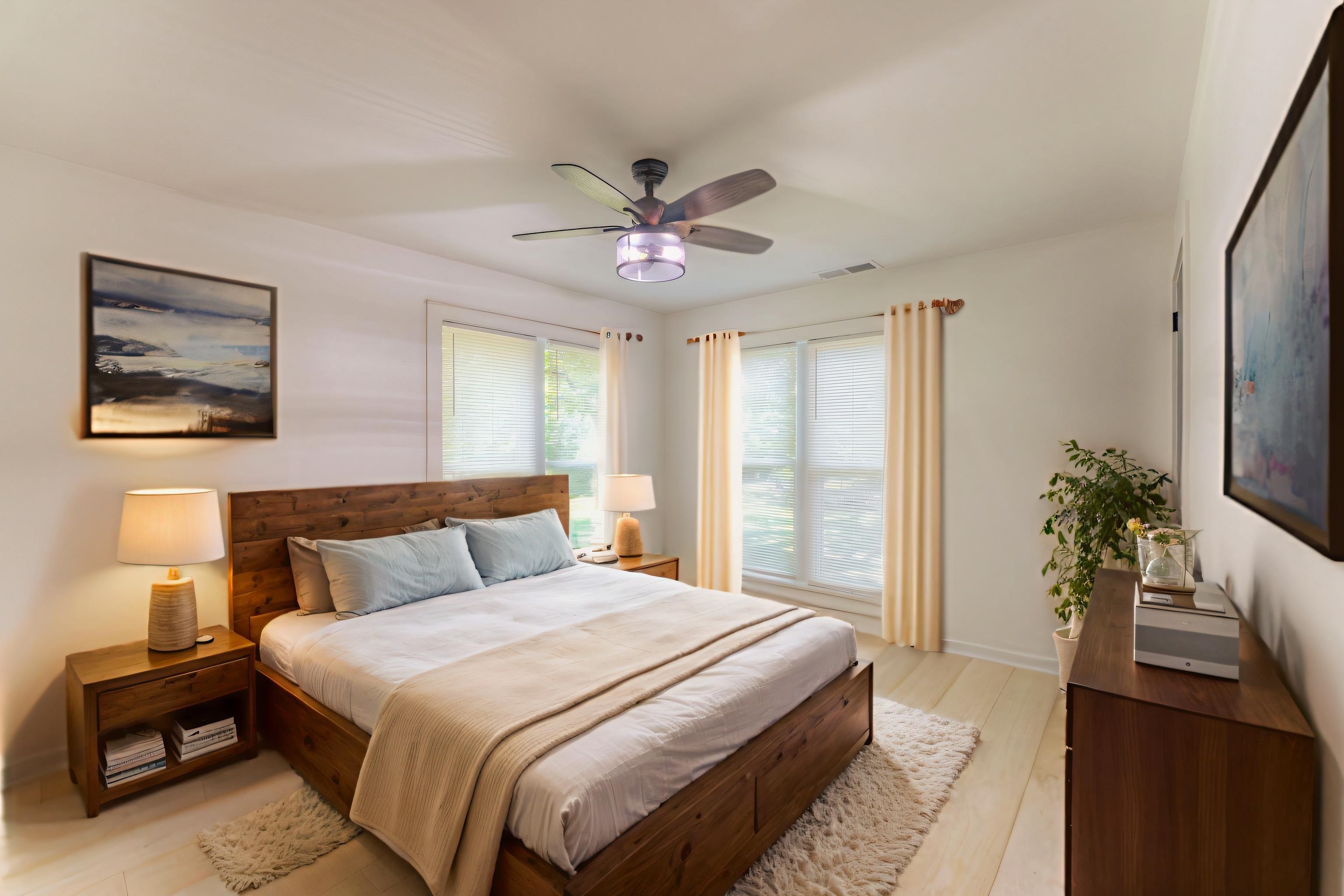 6224 Benjestown Road Memphis, TN 38127 - Photo 12 of 36 a bedroom with a large bed and a chandelier