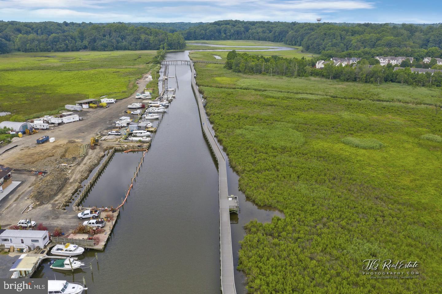 1955 Wilson Road Huntingtown, MD 20639 - Photo 41 of 45 a view of a lake with a big yard