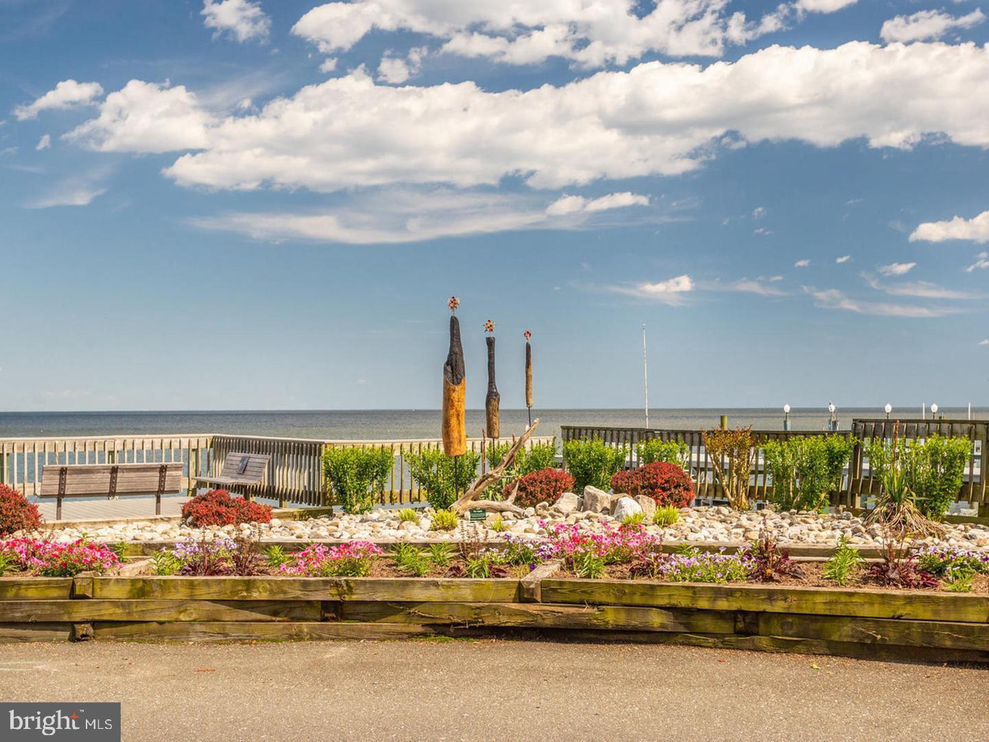 1955 Wilson Road Huntingtown, MD 20639 - Photo 43 of 45 a view of a water fountain and a big yard