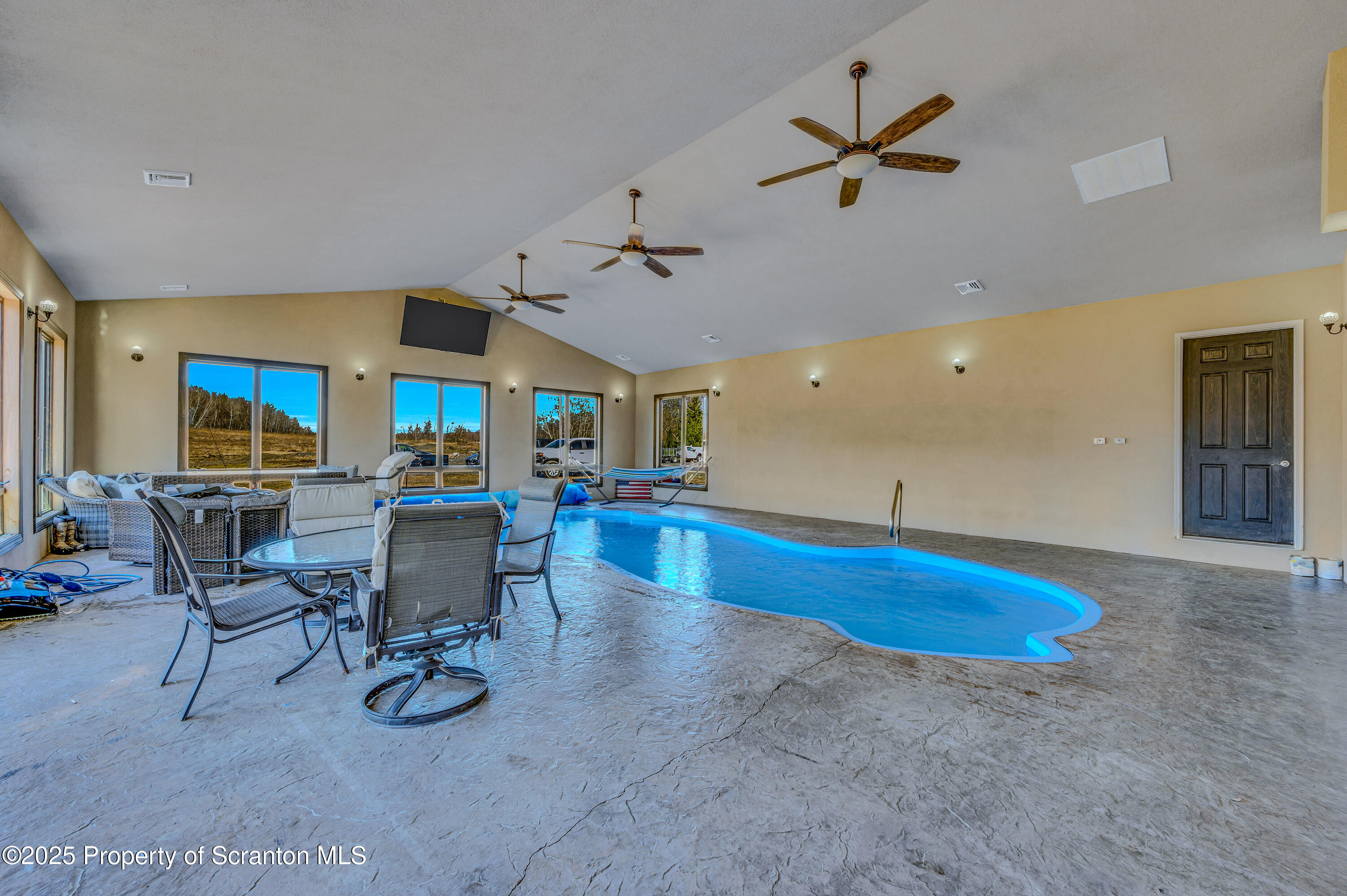 815 Oak Street Archbald, PA 18403 - Photo 55 of 85 a view of a livingroom with furniture and a ceiling fan