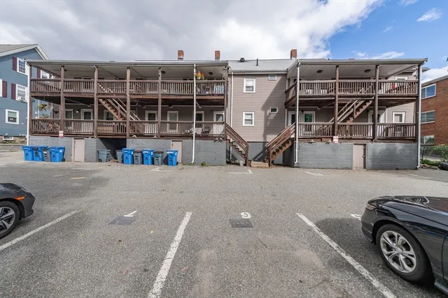 a view of a car garage