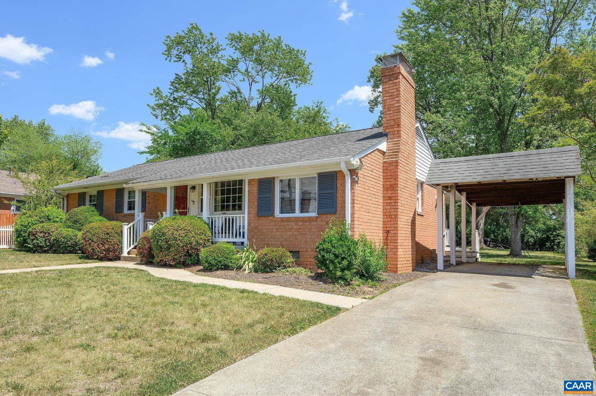 2806 Brookmere Road Charlottesville, VA 22901 - Photo 2 of 19 a view of a house with backyard and garden