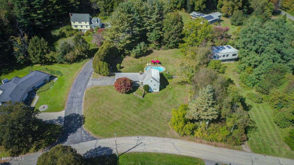 45 Buxton Hill Road Williamstown, MA 01267 - Photo 17 of 21 an aerial view of a residential houses with yard