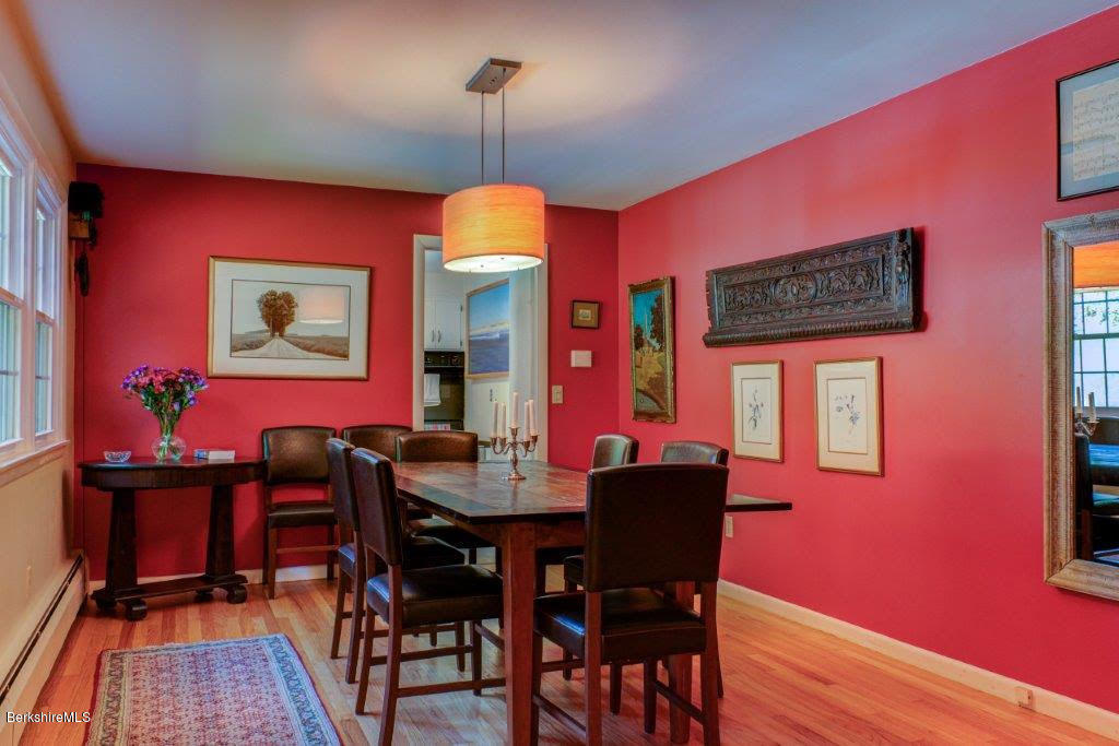 45 Buxton Hill Road Williamstown, MA 01267 - Photo 4 of 21 a view of a dining room with furniture and wooden floor
