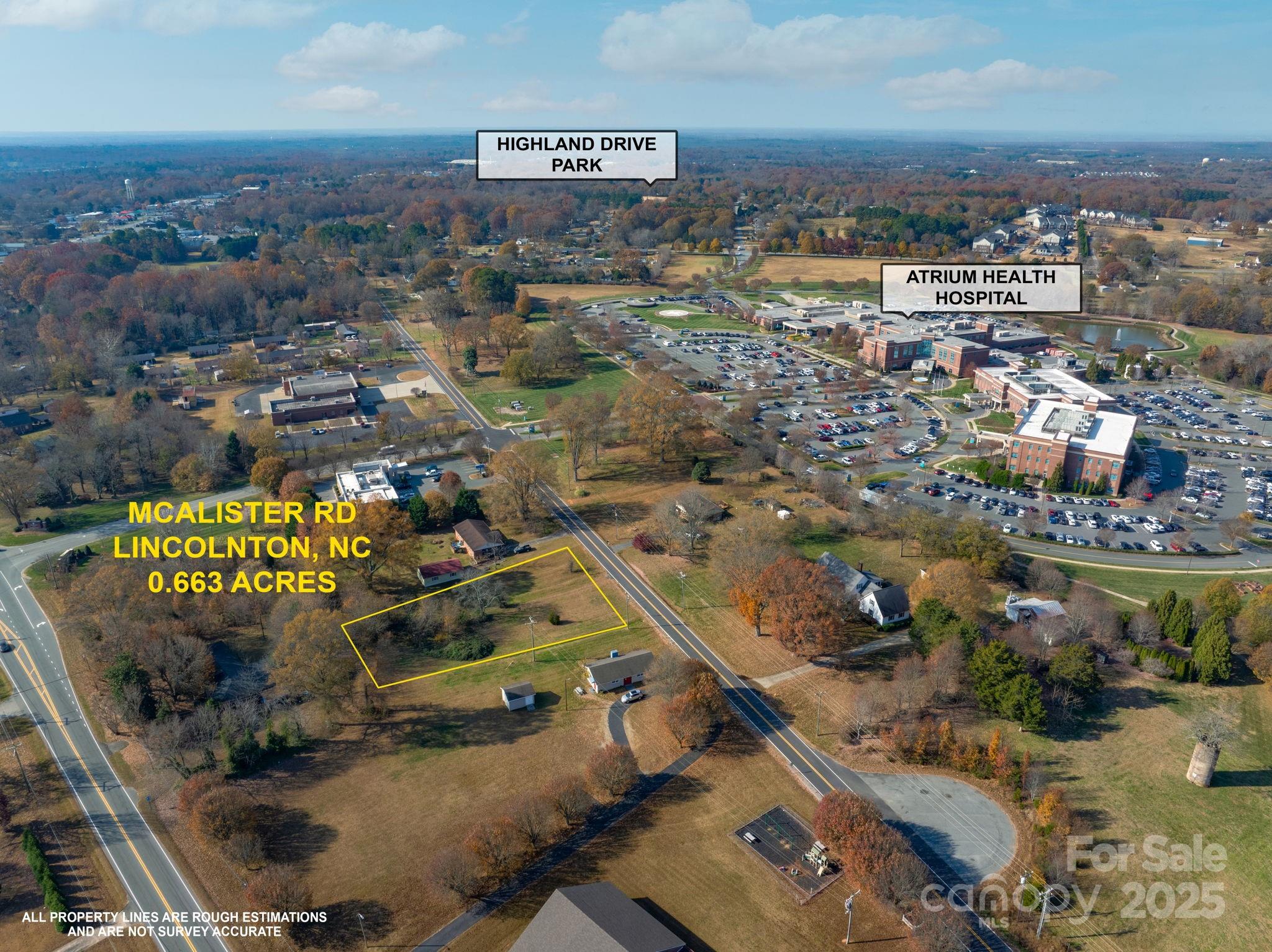 0 McAlister Road Lincolnton, NC 28092 - Photo 6 of 7 an aerial view of a city