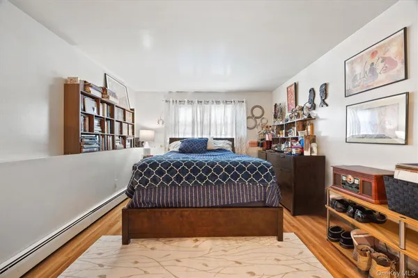 an aerial view of a city with ocean view