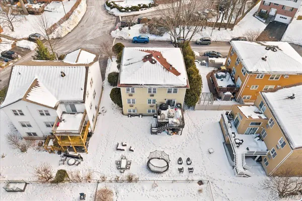 a view of city and ocean