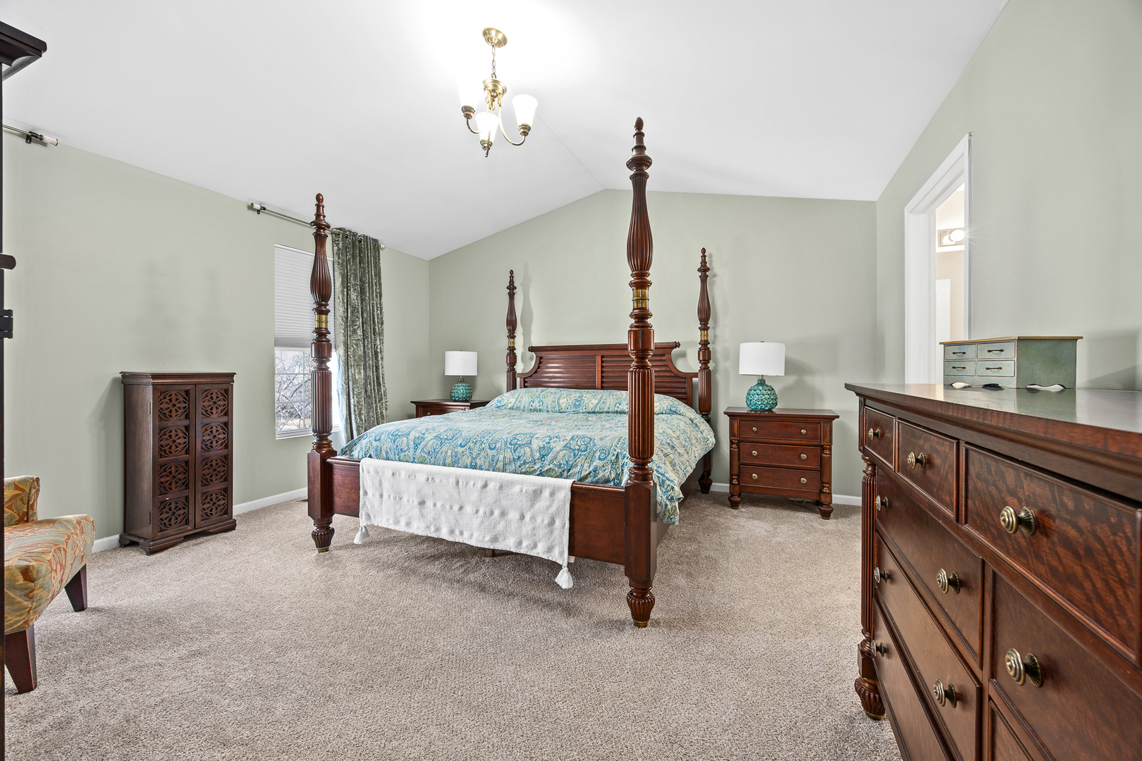 133 North Cranberry Street Bolingbrook, IL 60490 - Photo 22 of 46 a bedroom with a bed window and dresser