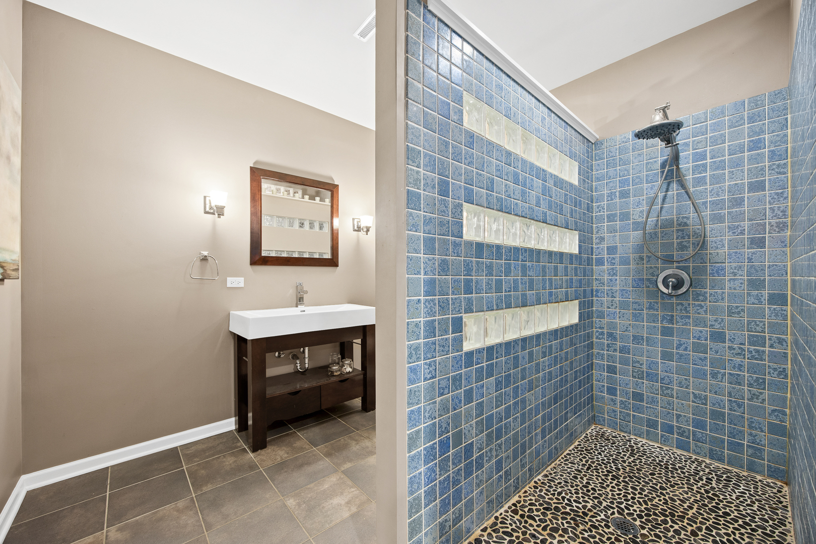 133 North Cranberry Street Bolingbrook, IL 60490 - Photo 37 of 46 a bathroom with a sink a toilet and shower