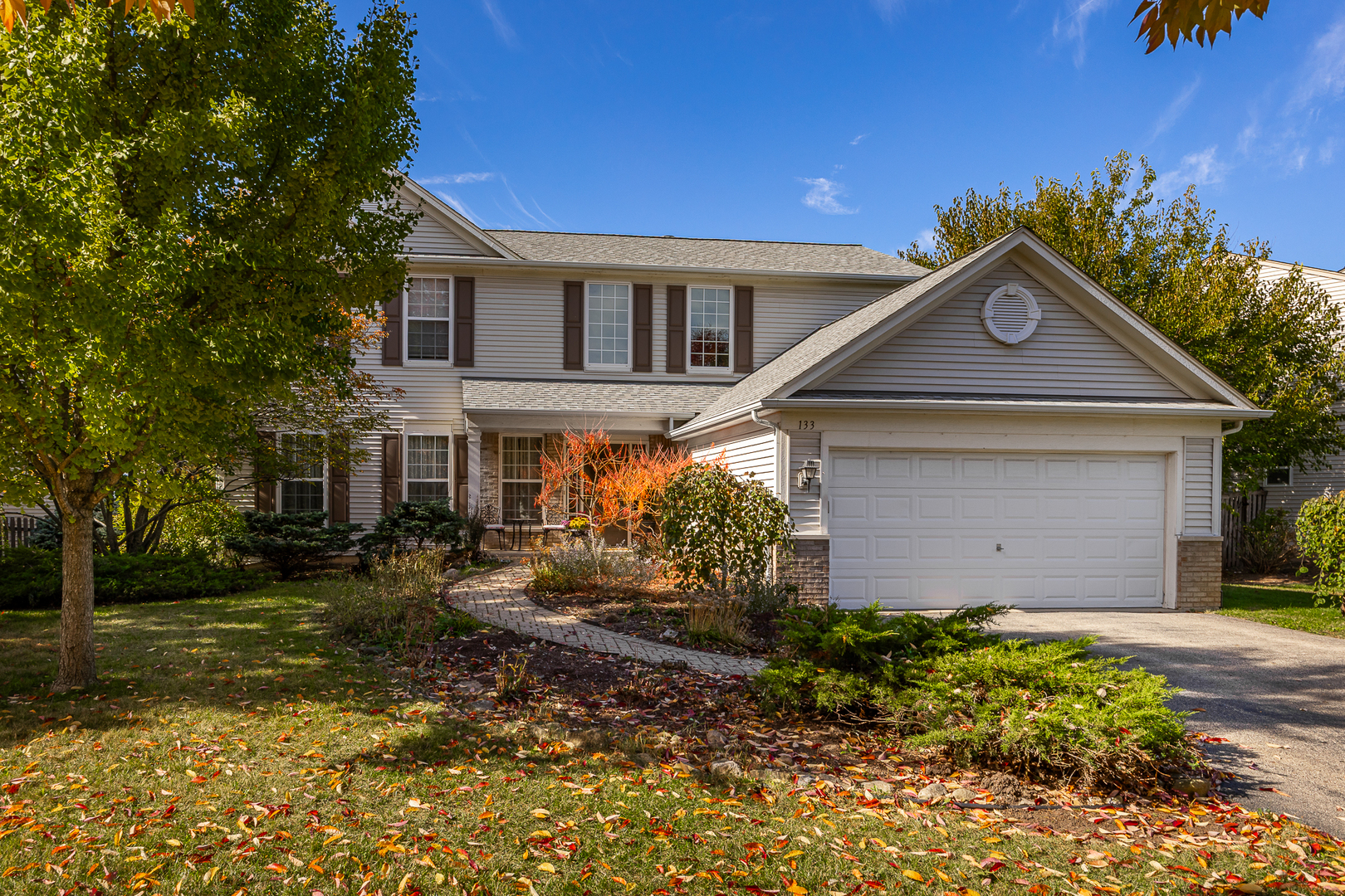 133 North Cranberry Street Bolingbrook, IL 60490 - Photo 39 of 46 a front view of a house with garden
