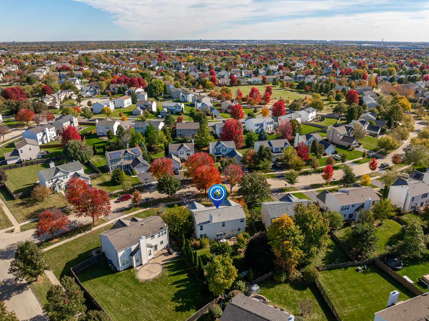 133 North Cranberry Street Bolingbrook, IL 60490 - Photo 44 of 46 an aerial view of a city