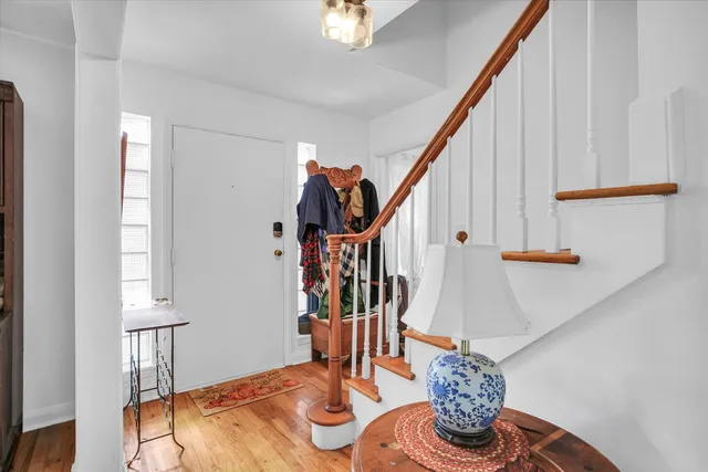 a view of entryway and hall