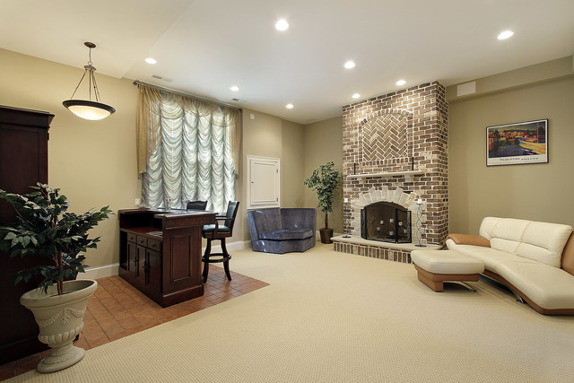 1055 Cherokee Road Wilmette, IL 60091 - Photo 21 of 25 a living room with furniture a fireplace and a potted plant