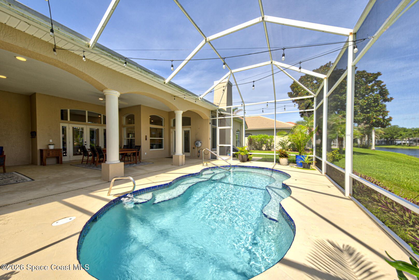 4070 Stoney Point Road Melbourne, FL 32940 - Photo 59 of 78 screened-in swimming pool