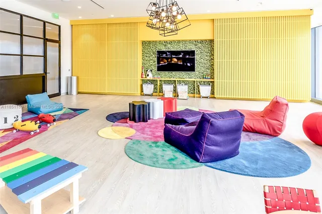 a front view of a building