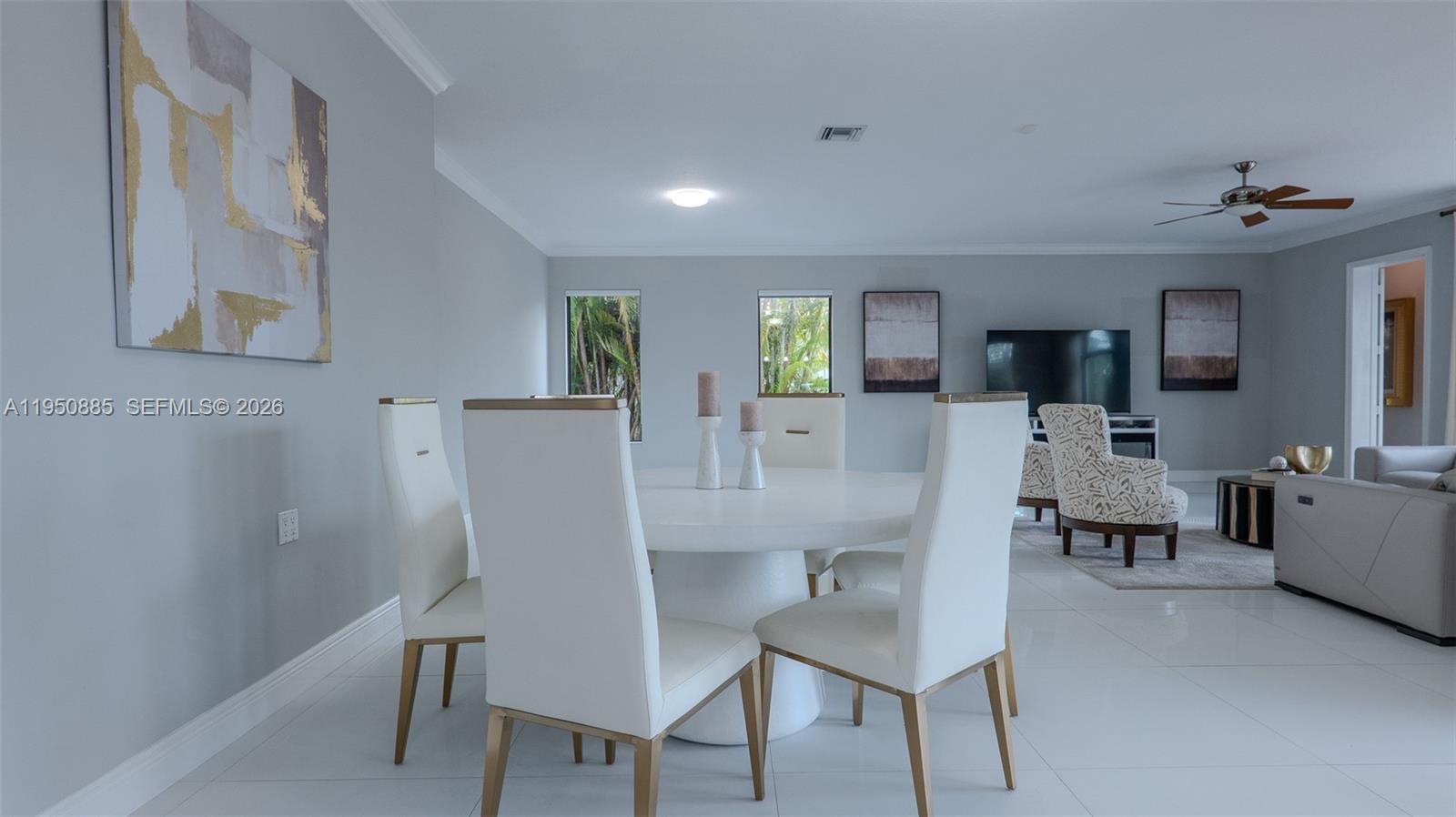 18540 Southwest 43rd Street Miramar, FL 33029 - Photo 16 of 56 a view of a dining room with furniture