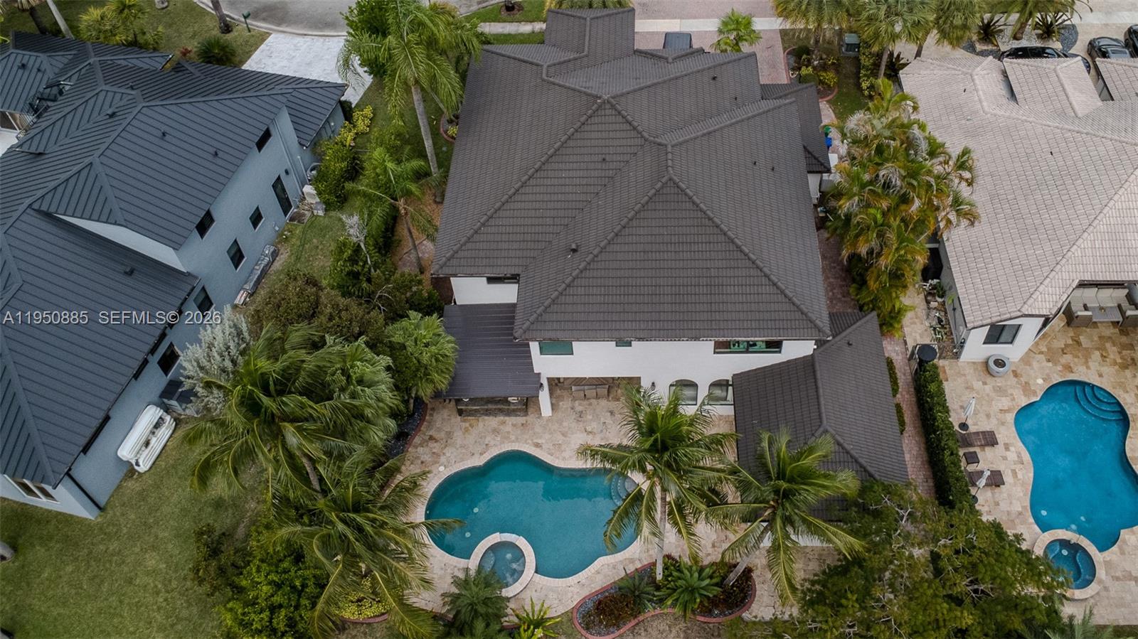 18540 Southwest 43rd Street Miramar, FL 33029 - Photo 53 of 56 an aerial view of a house with outdoor space