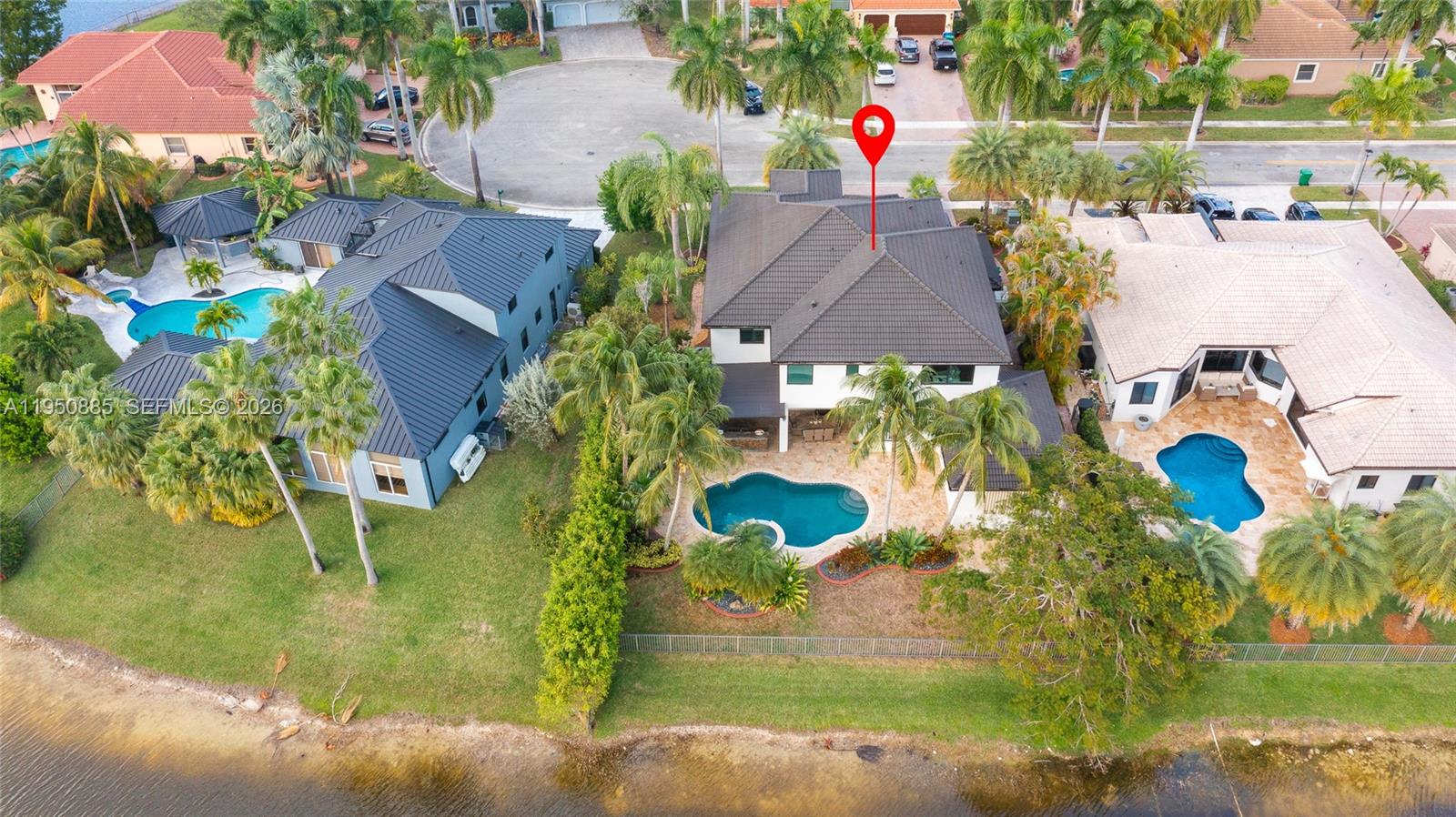 18540 Southwest 43rd Street Miramar, FL 33029 - Photo 56 of 56 an aerial view of residential houses with outdoor space and street view