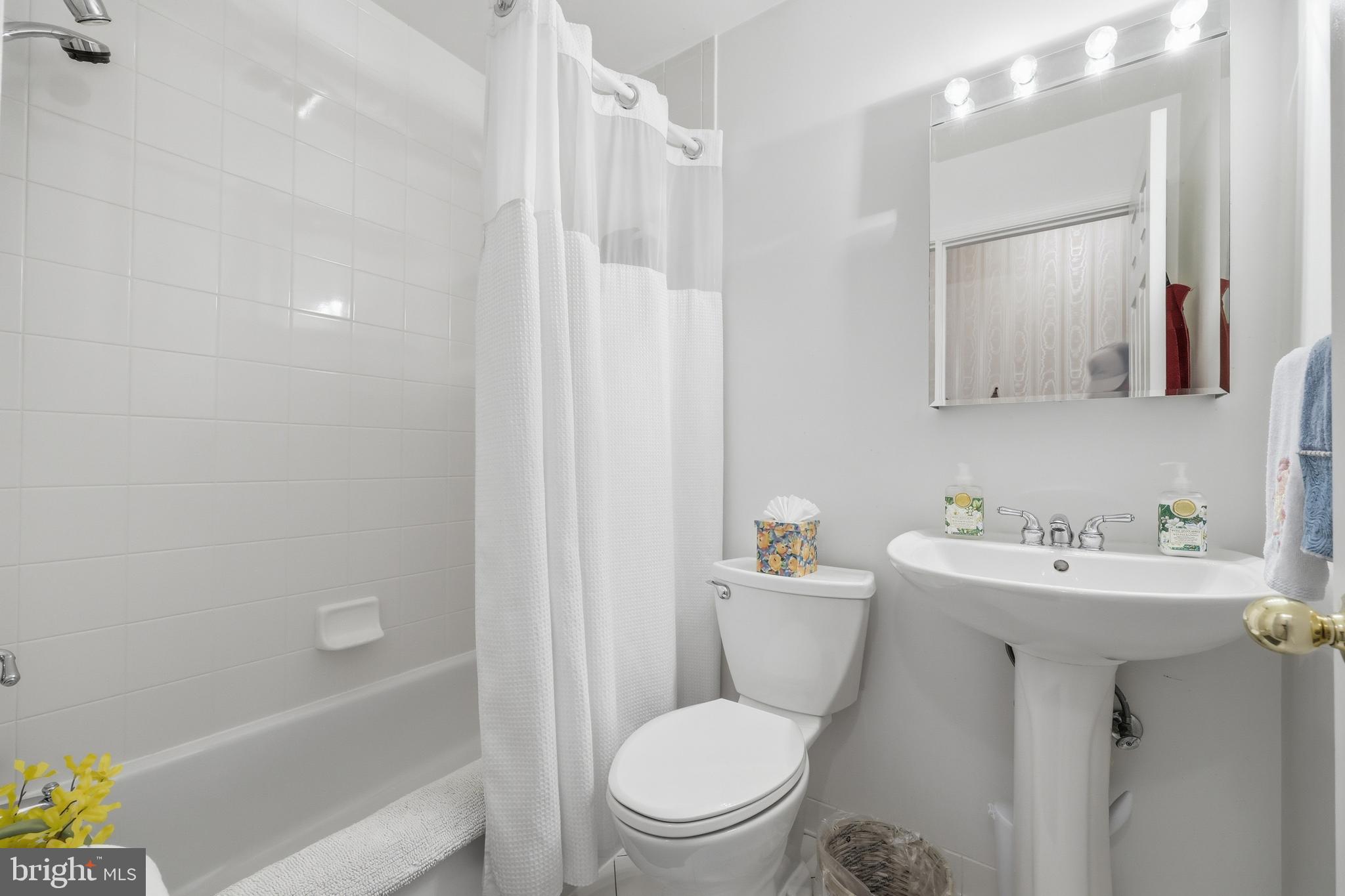 12709 Castleleigh Court Silver Spring, MD 20904 - Photo 20 of 38 a bathroom with a sink a toilet and shower