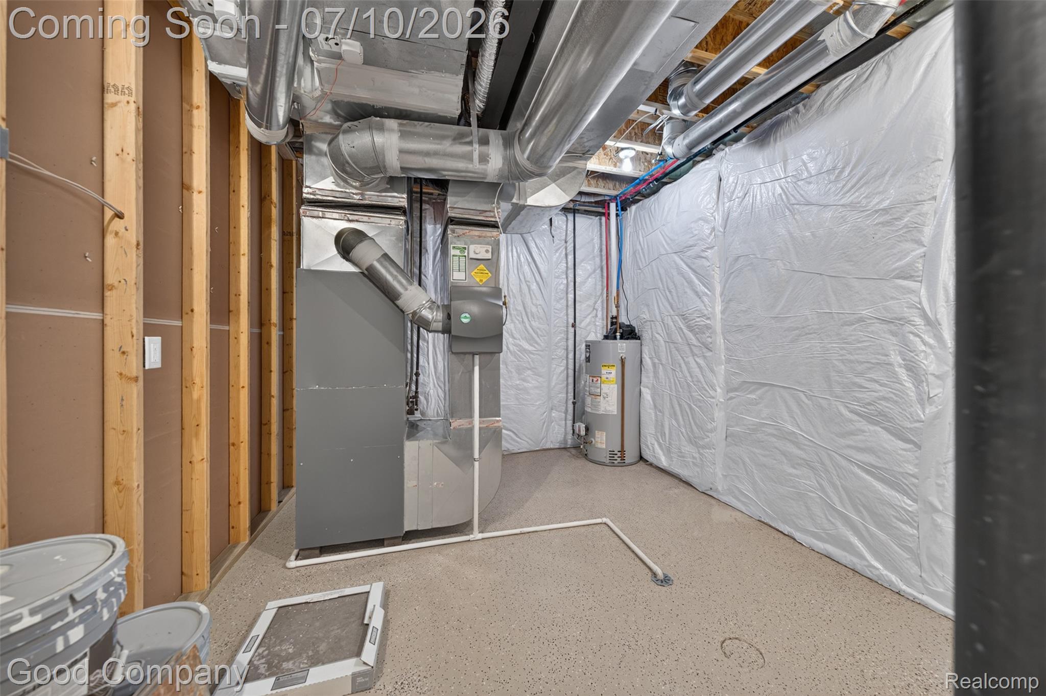 1946 Acorn Glen Rochester, MI 48306 - Photo 62 of 71 HVAC ROOM IN LOWER LEVEL