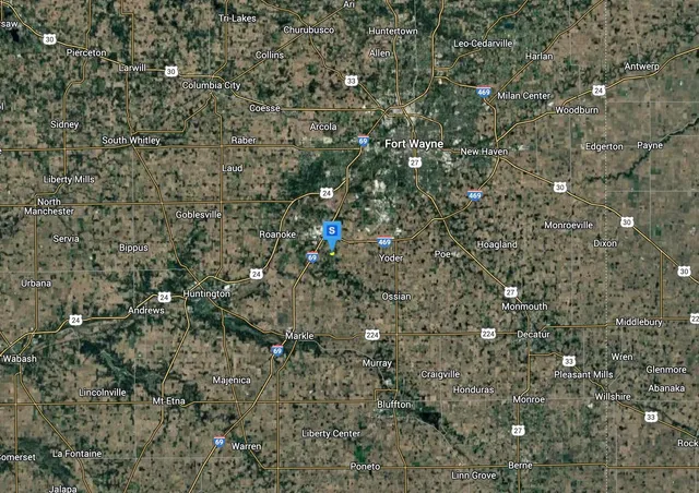 $224,999 | 15855 Feighner Road, Roanoke, IN 46783