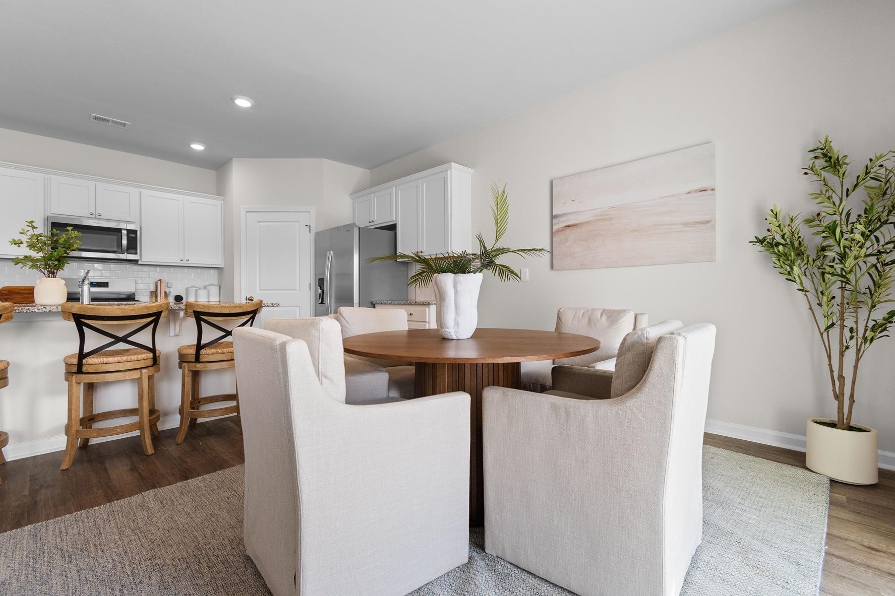 620 Anthem Court Conway, SC 29527 - Photo 10 of 25 Dining area featuring recessed lighting and dark wood finished floors