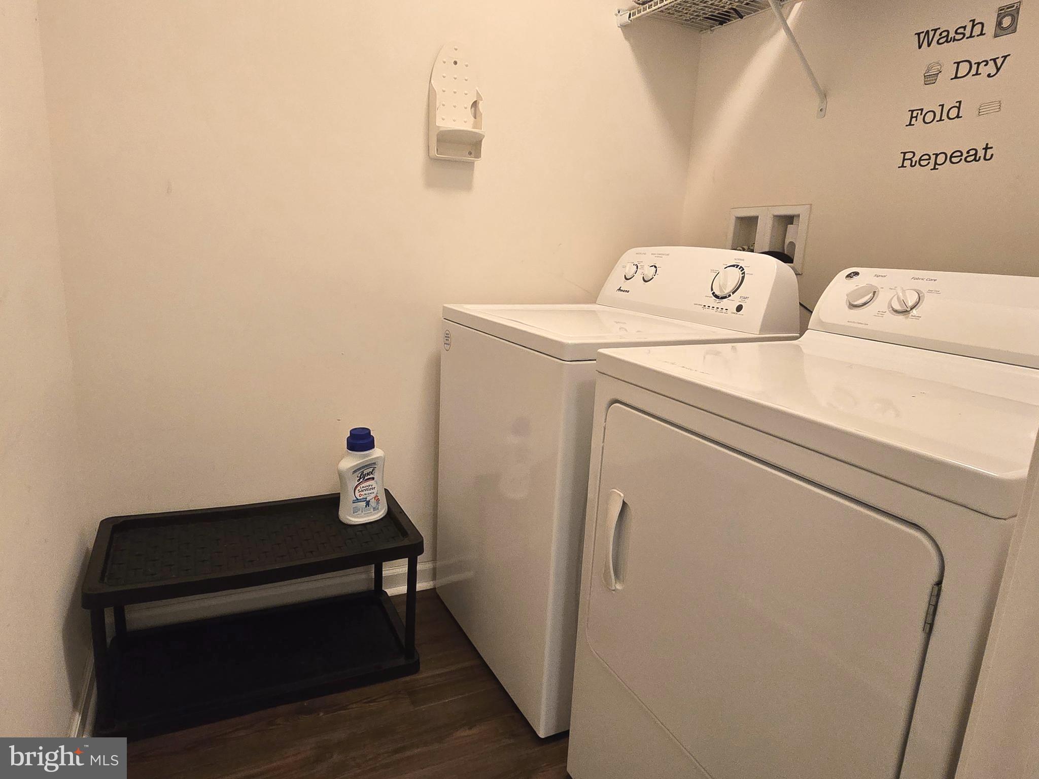 181 Bobbys Branch Road, Unit 35 Millsboro, DE 19966 - Photo 12 of 26 a utility room with dryer and washer