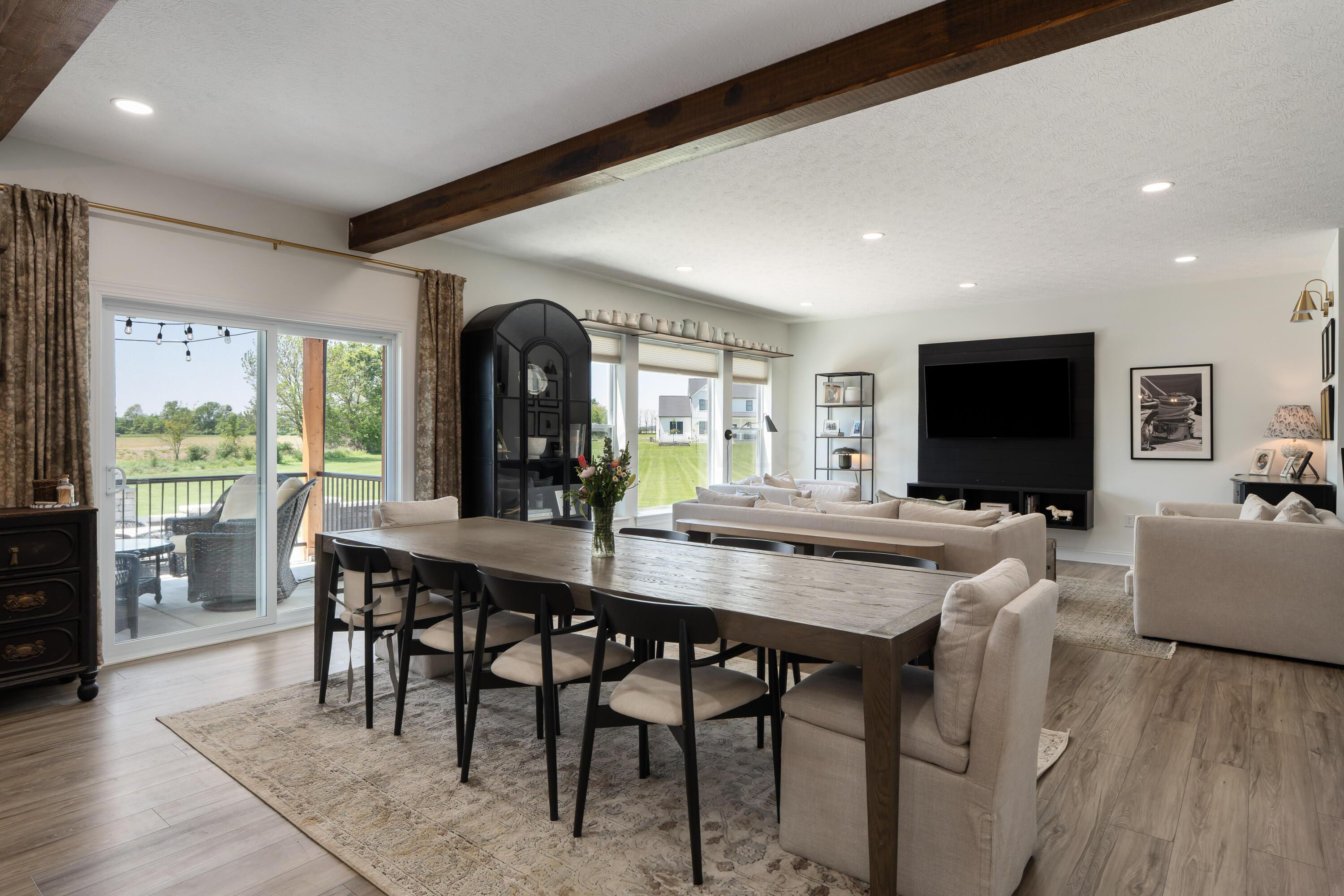 7308 Concord Road Delaware, OH 43015 - Photo 18 of 73 Family Room and Dining Space