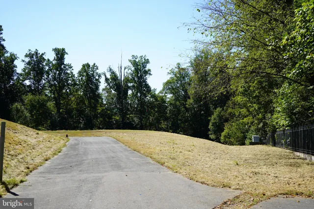 a view of open space with mountain view