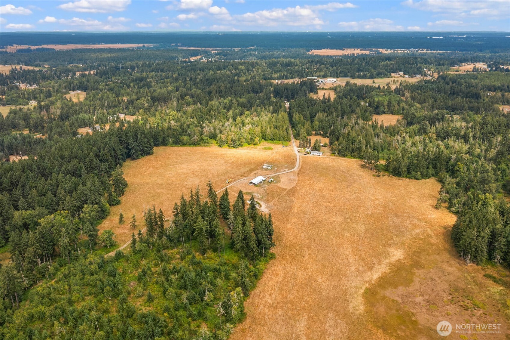 1716 304th Street East Roy, WA 98580 - Photo 14 of 21 a view of lake with city